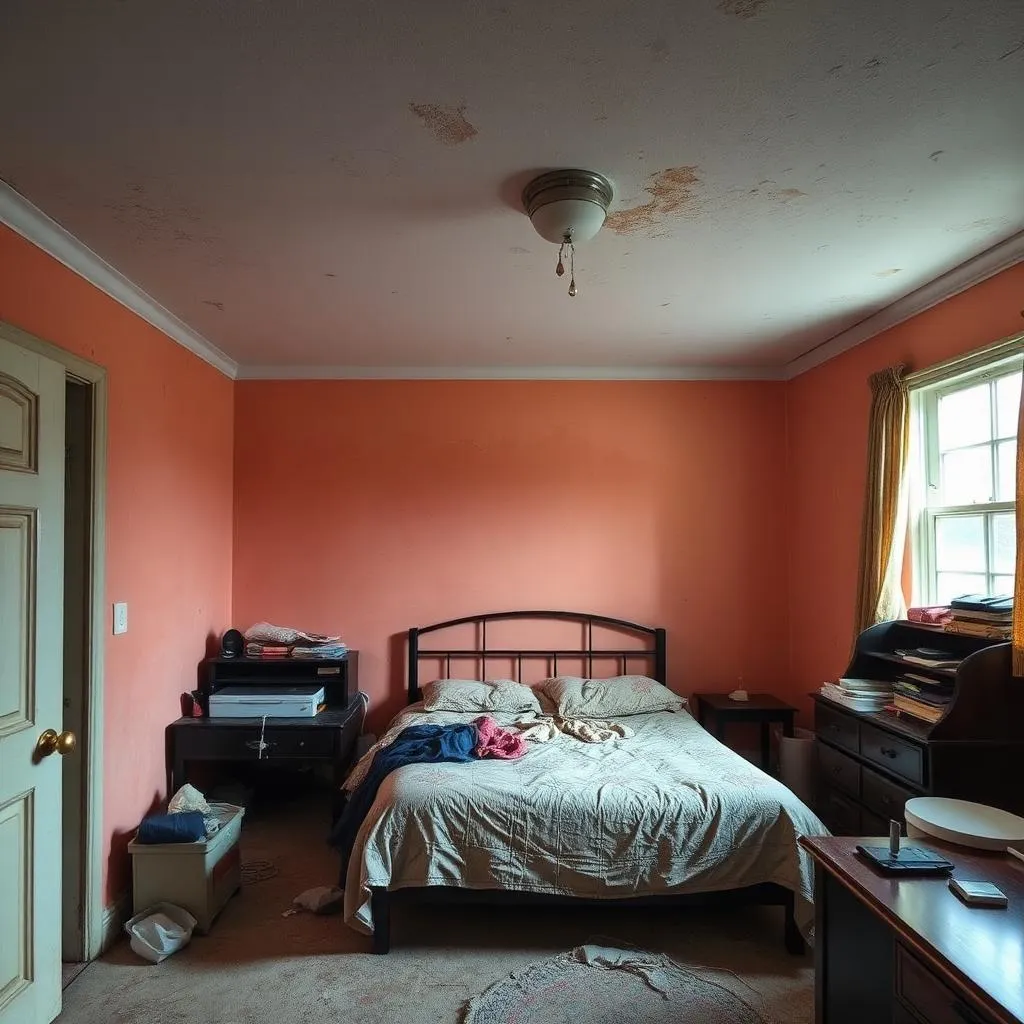 Bedroom accent wall — Lapa before